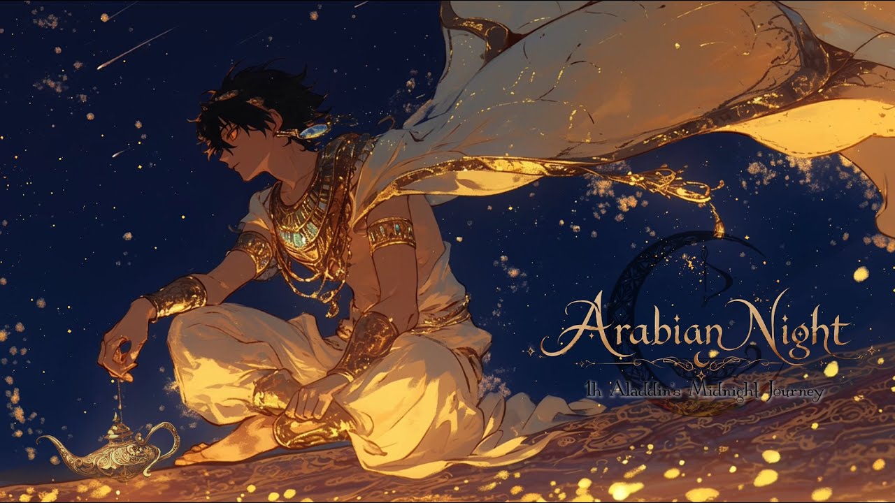 【異世界アラビア音楽/Arabic Music】「アラビアン・ナイト- Aladdin's Midnight Journey」（Remake ver.）-夜のアラビアを駆け巡る1時間の旅