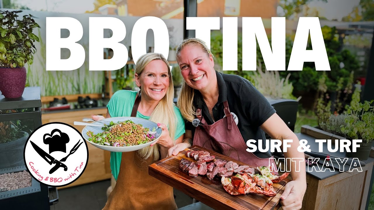 Schnelles und einfaches Surf&Turf mit Kaya Laß vom Grill - BBQ Rezept
