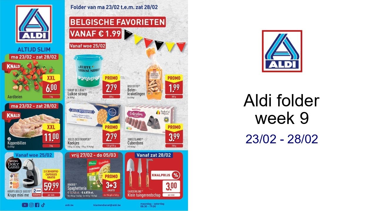 Aldi folder week 9 23/02 - 28/02