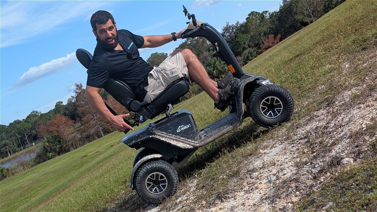 2025 Baja Wrangler 2 Scooter Steep Hill Testing