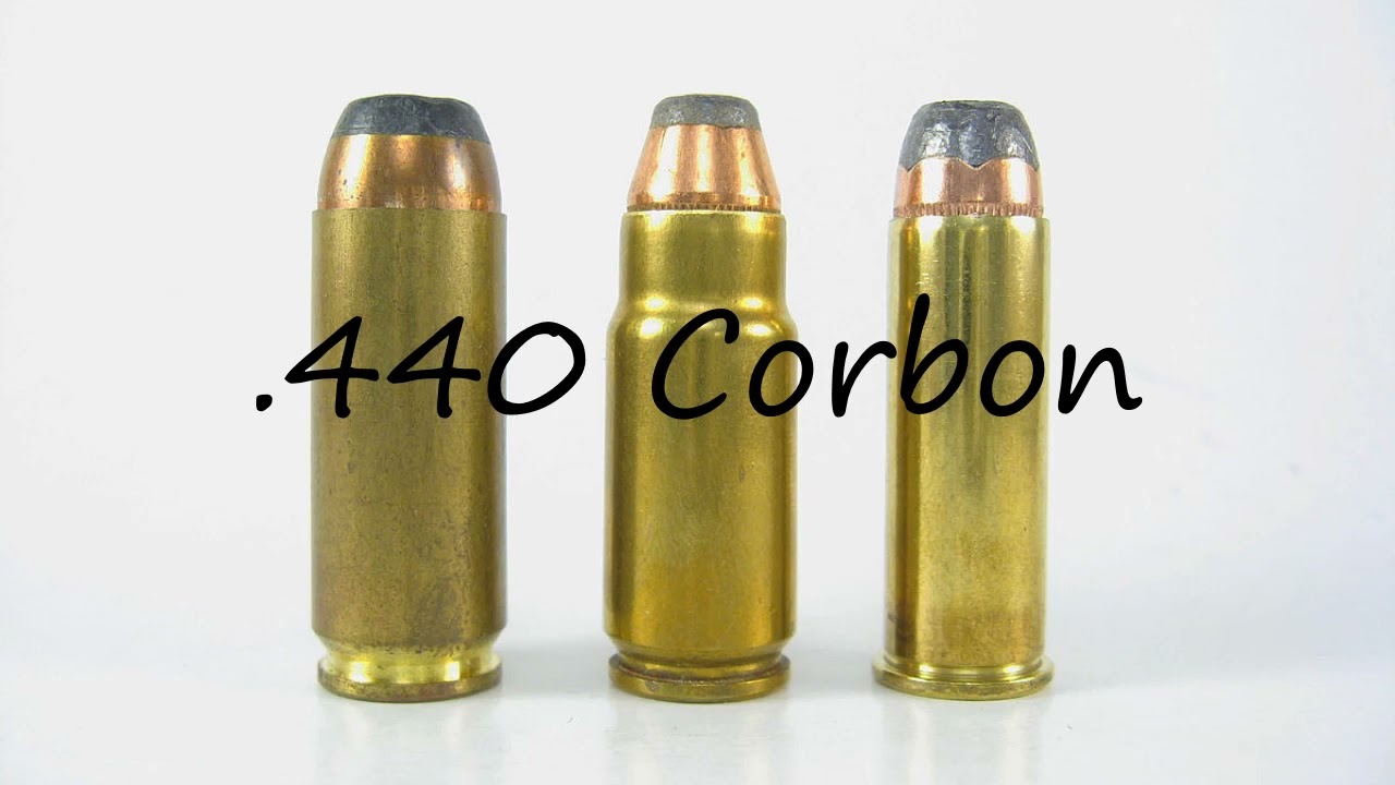 How to pronounce .440 Corbon?