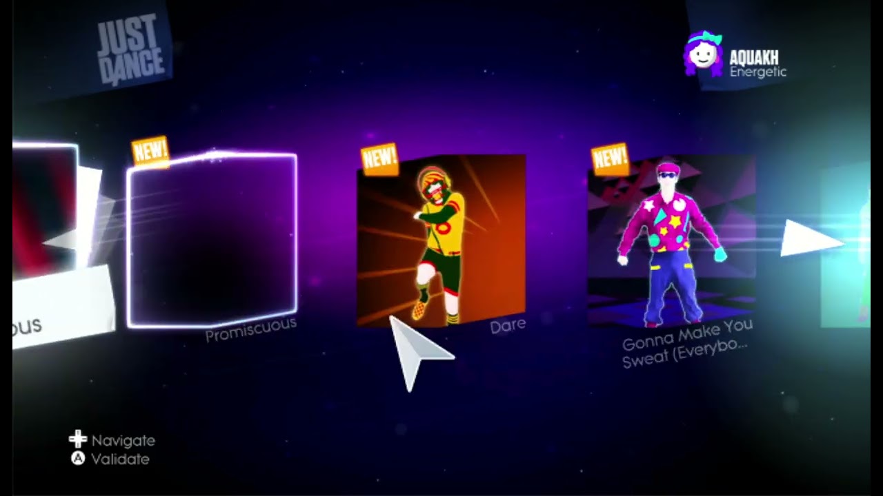 Just Dance 4 Plus - Menu (Update)