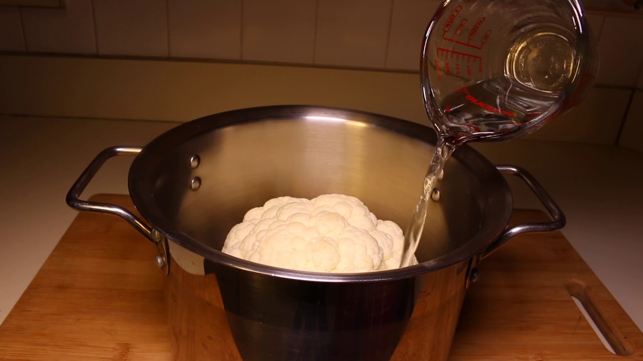 How To Steam a Cauliflower Without a Steamer - Episode 80