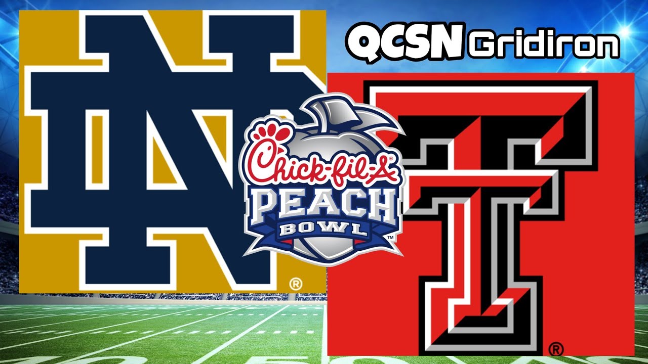 S3 CFP Semifinals Peach Bowl: 4 Notre Dame vs 9 Texas Tech | EA Sports College Football 26