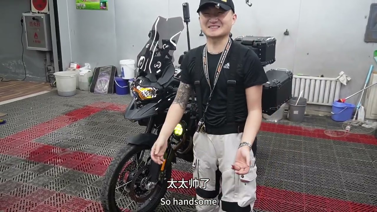 裸辞第十一天，准备出发！摩的搞定啦！！！感谢@鹿城车视界  哥拍的照片#30岁裸辞重启人生是什么体验 #每个男人都有一个机车梦#宝马f800gs