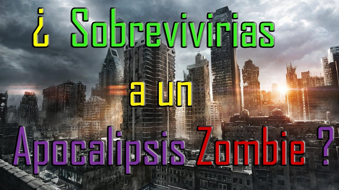 RETO | &iquest;SOBREVIVIRIAS A UN APOCALIPSIS ZOMBIE?