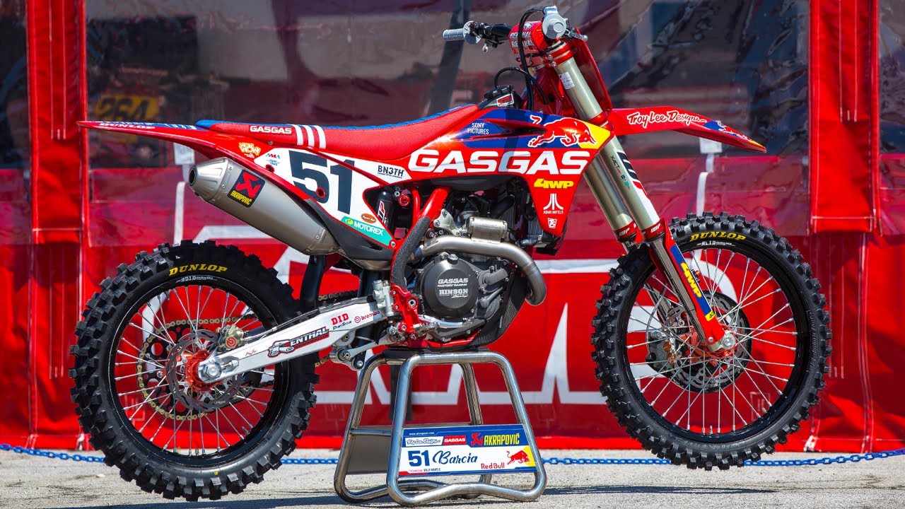 Inside Justin Barcia's Factory GASGAS MC450F - Motocross Action Magazine