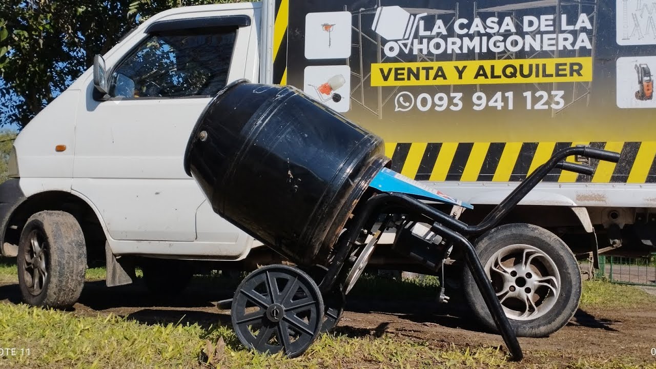 Ensamblado de Hormigonera trompito.