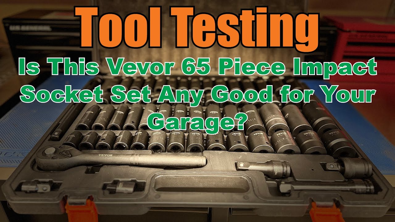 Tool Testing: Is This Vevor 65 Piece Impact Socket Set Any Good For Your Garage?