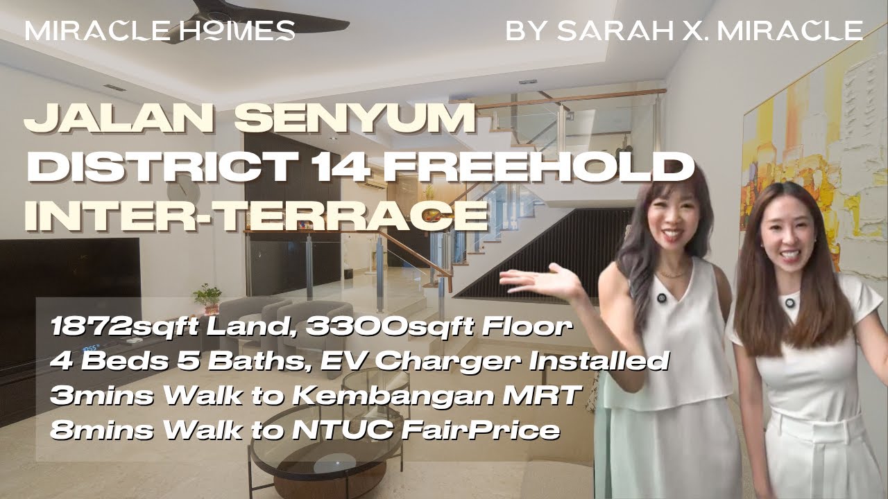 Jalan Senyum | District 14 Freehold Inter-Terrace | Singapore Landed Property