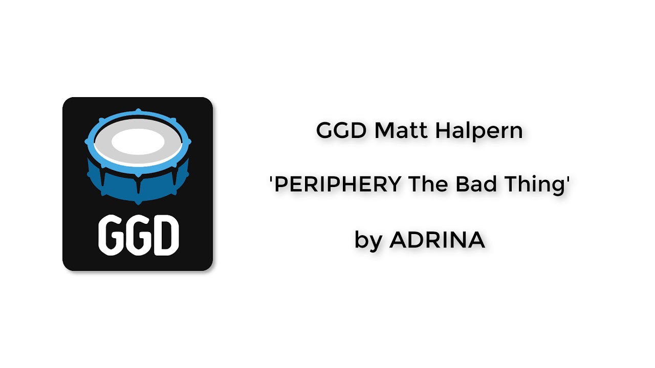 GGD Matt Halpern Demo - PERIPHERY The Bad Thing [Drums Only]