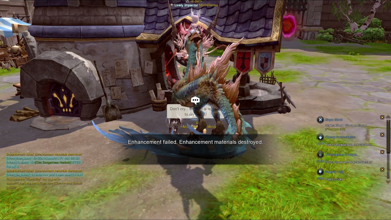 Clicking Variant Jade to +10
