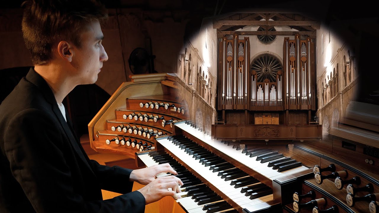 'O Come, o come, Emmanuel' played on large Cathedral Organ - Paul Fey Organist