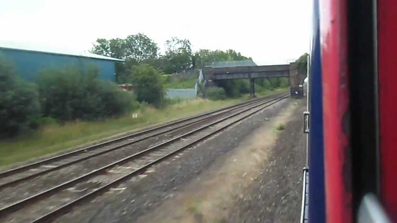 First Great Western HST Window Hanging from Slough to London Paddington 21/7/12
