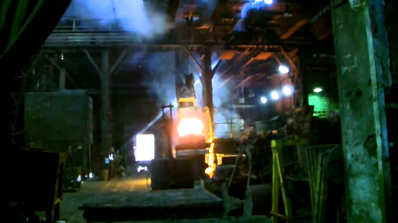 Prohlídka kuplovny v železárnách [KD Foundry a.s.]
