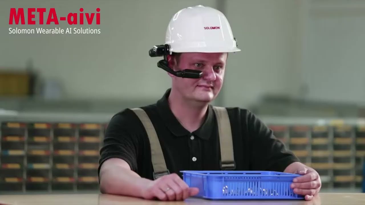 AI Visual Inspection Using AR Glasses | META-aivi
