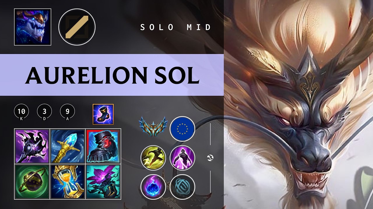 Aurelion Sol Mid vs Yorick - EUW Challenger Patch 26.05