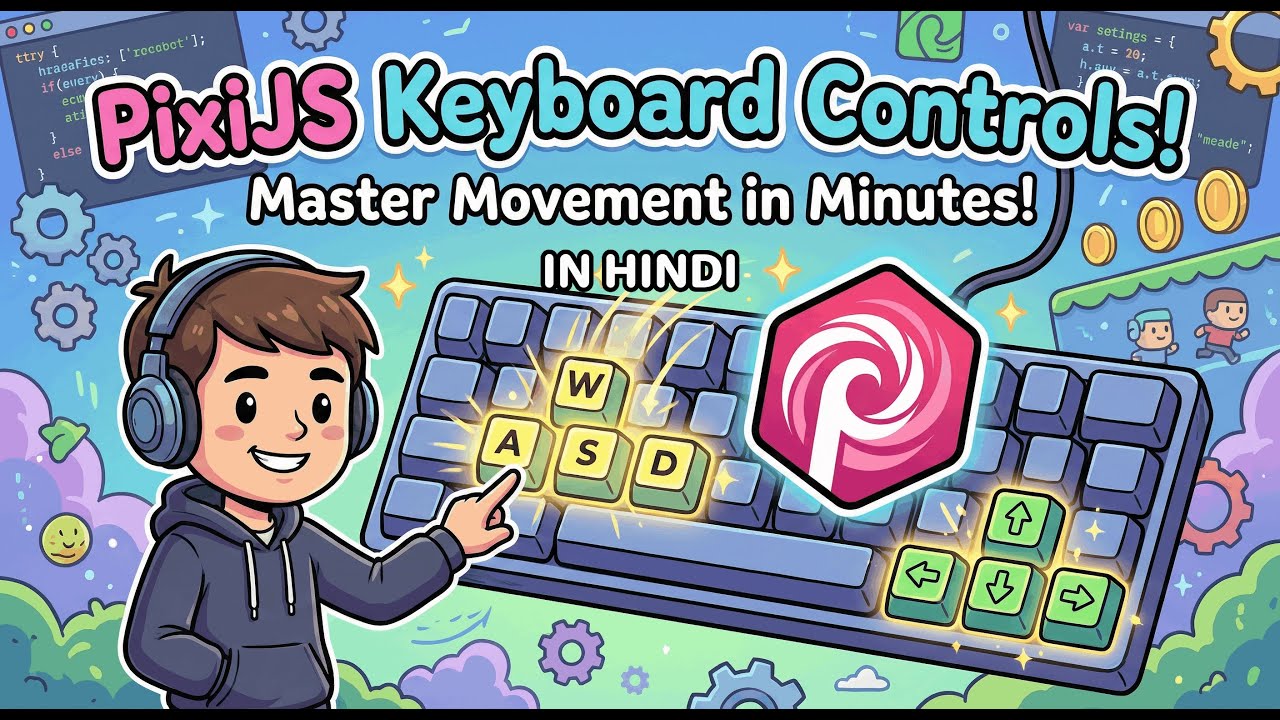 Fighter Jet Game: Keyboard Controls kaise banaye? (Smooth Movement Logic)