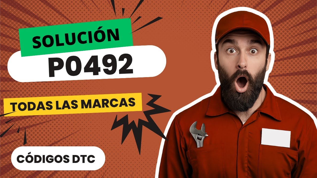 ⛔️ DTC P0492: Aire Secundario B2 — Flujo Insuficiente (SOLUCIÓN) 【2025】⛔️