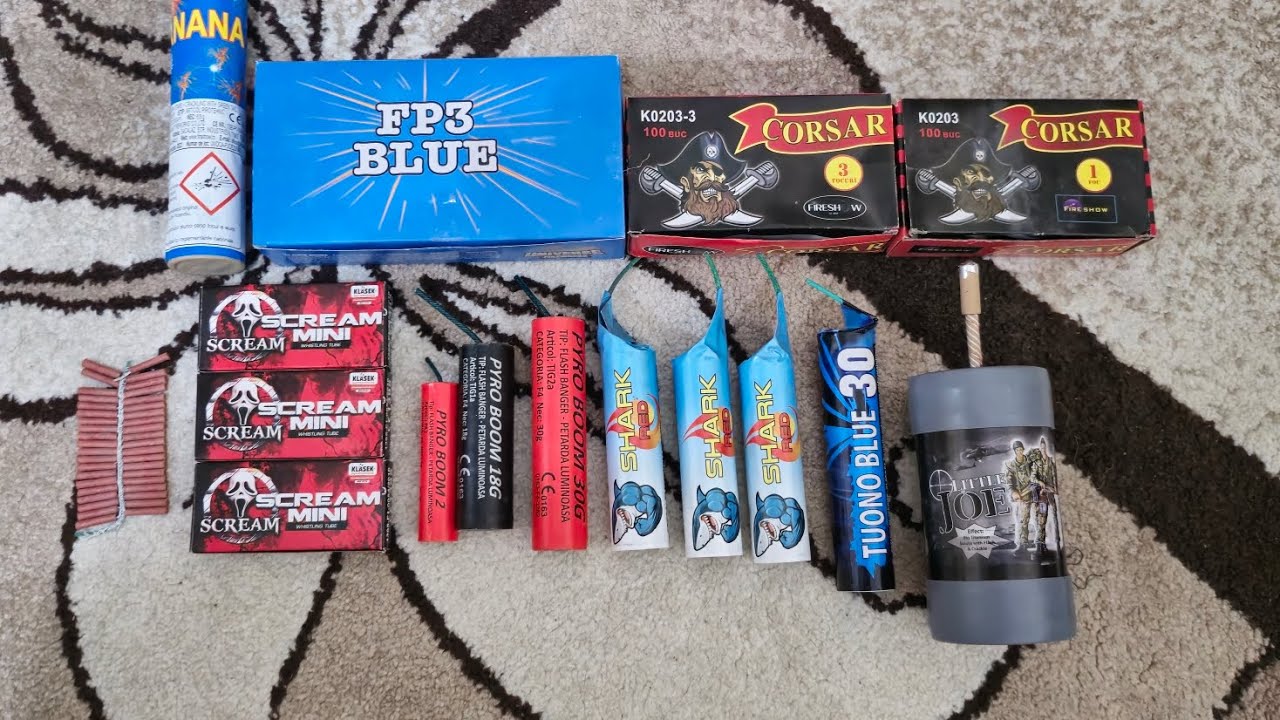 COLECȚIE PETARDE DE PE SUPER PYRO 2024-2025🧨🧨🧨
