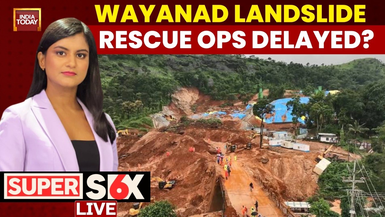 LIVE: Wayanad Landslide | Death Toll Rises To 6 | Wayanad Landslide Man-Made & Preventable Tragedy?