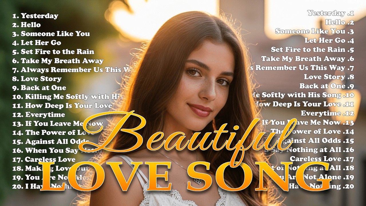 Beautiful Memories 💖 Dreamy Love Songs 🎶 Soft Romantic Melodies to Fall in Love