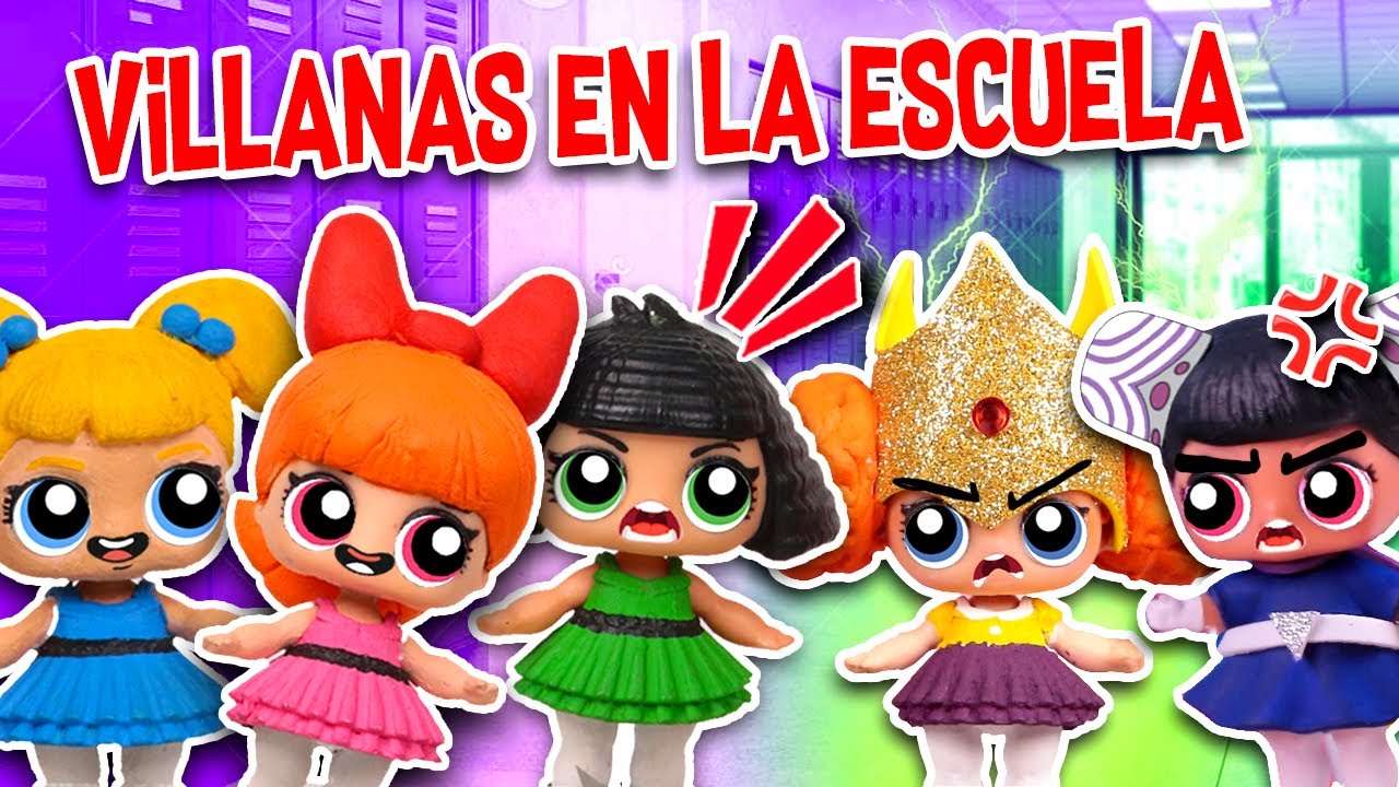 Las CHICAS SUPERPODEROSAS tienen NUEVAS COMPAÑERAS VILLANAS! 😈 Juguetes Fantásticos