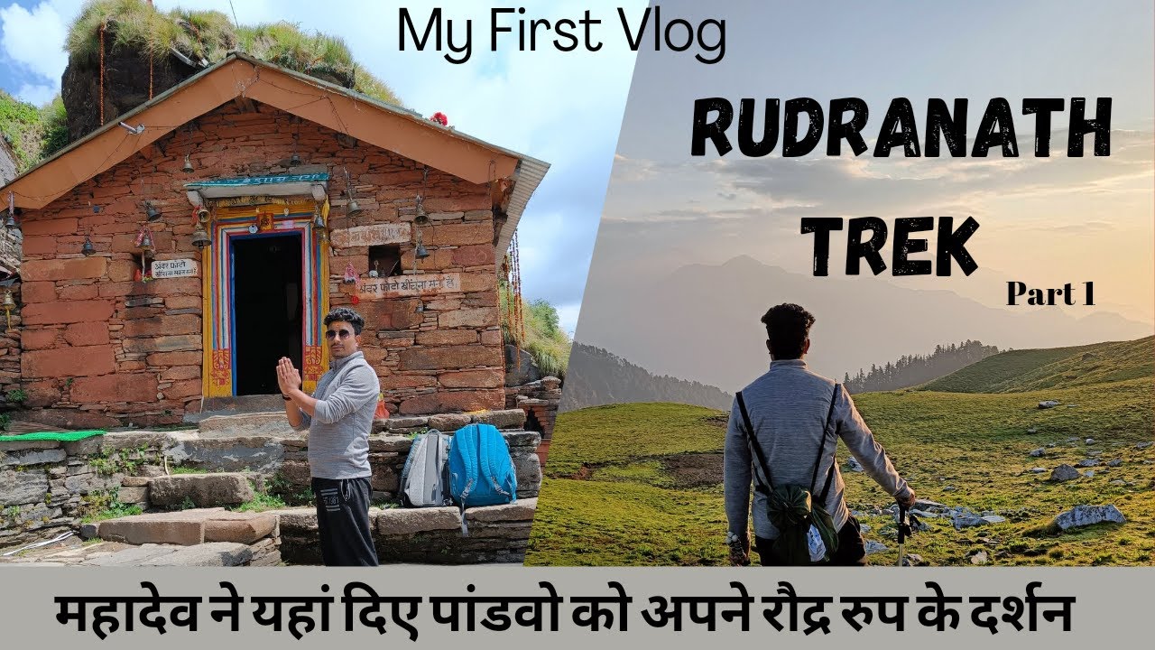Rudranath Trek 2022 | My First Vlog | Panch Kedar Trek | Camping Nights