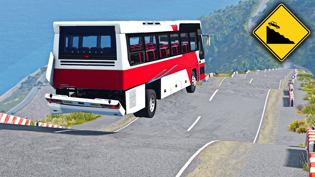 Cars vs Wavy Road – Extreme Suspension Test | BeamNG.drive