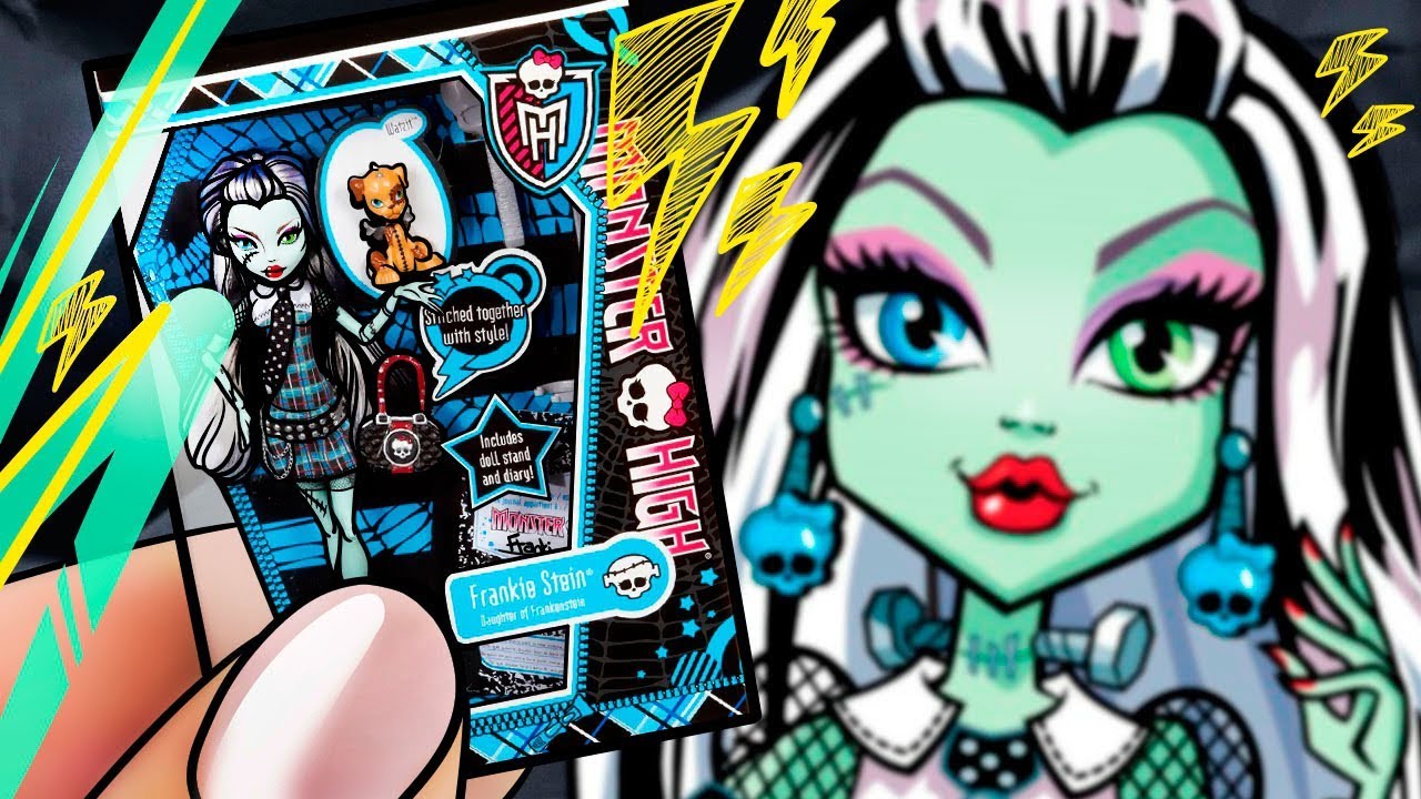 DIY Miniature FRANKIE STEIN Monster High DOLL | How To Make A Mini Barbie Miniatures?
