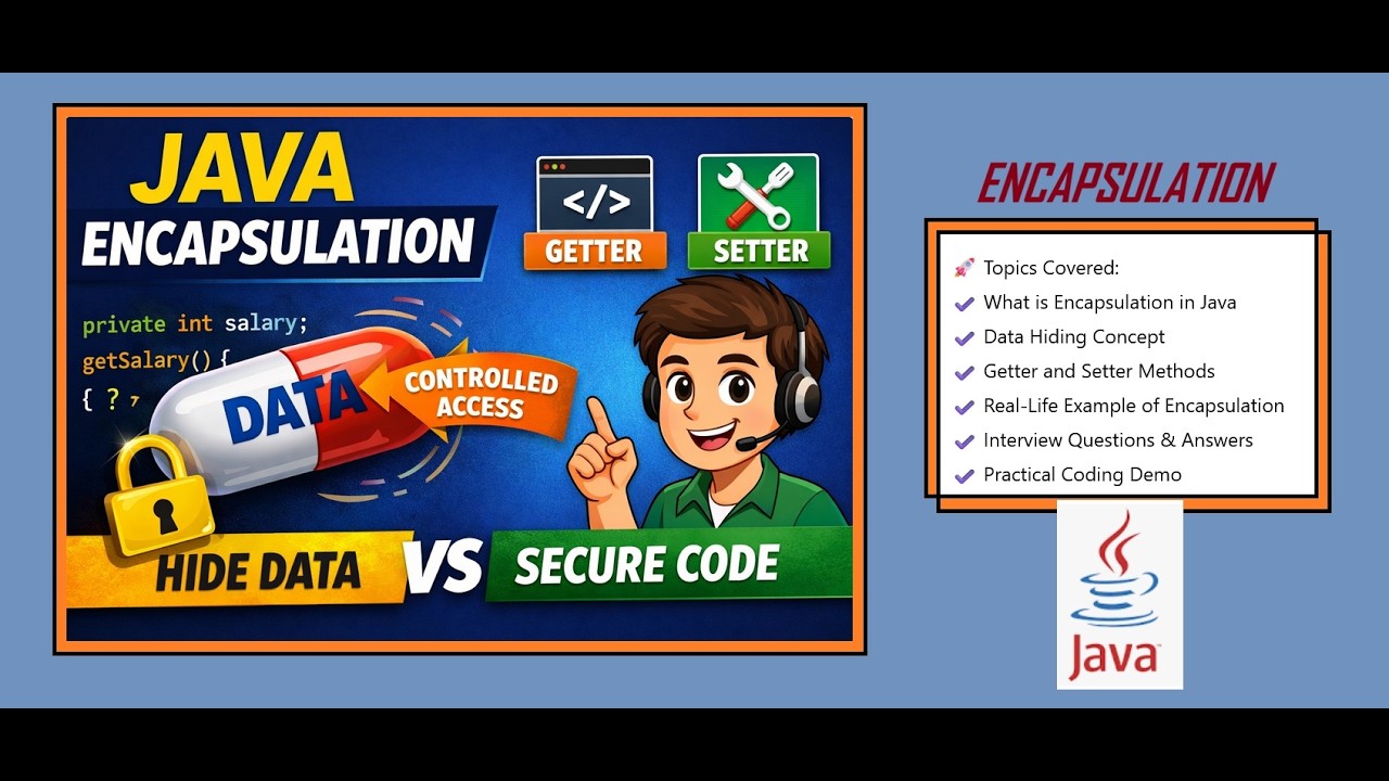 What is Encapsulation in Java | Explained with Real-Life Examples #32