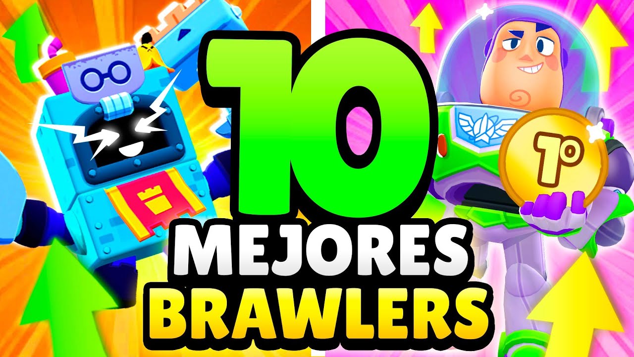 ¿ASH SUPERÓ a FRANK? 🤯 10 MEJORES BRAWLERS de BRAWL STARS
