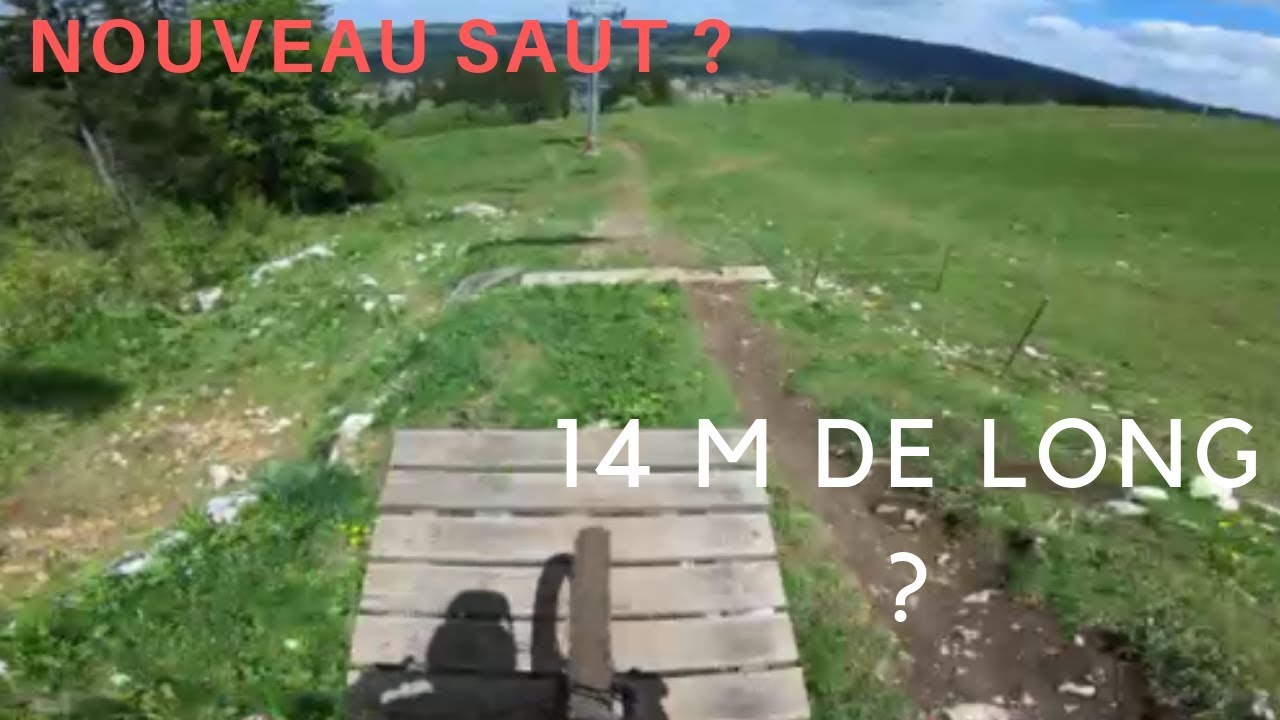 Bikepark Métabief// Saut de 14 M ???!!!//gopro hero 6
