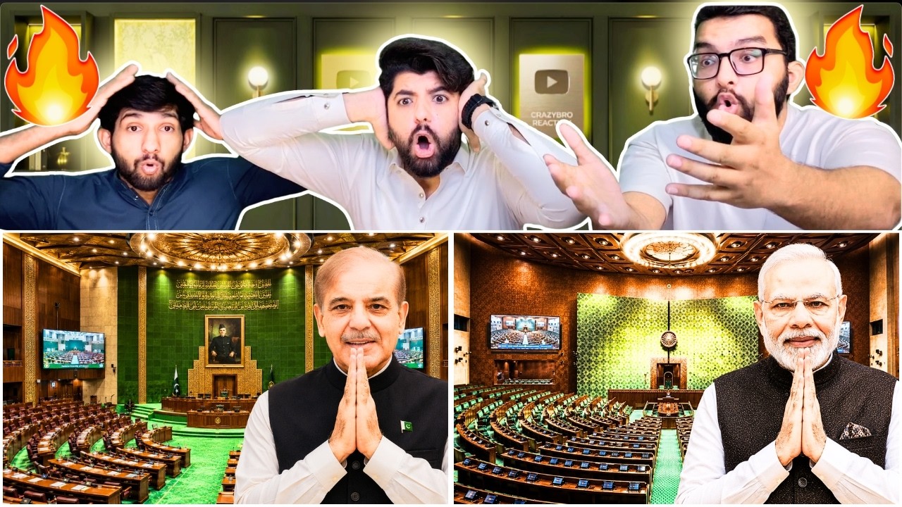 Inside Parliament Buildings 🇮🇳 India vs 🇵🇰 Pakistan | Pakistani Reaction 🔥