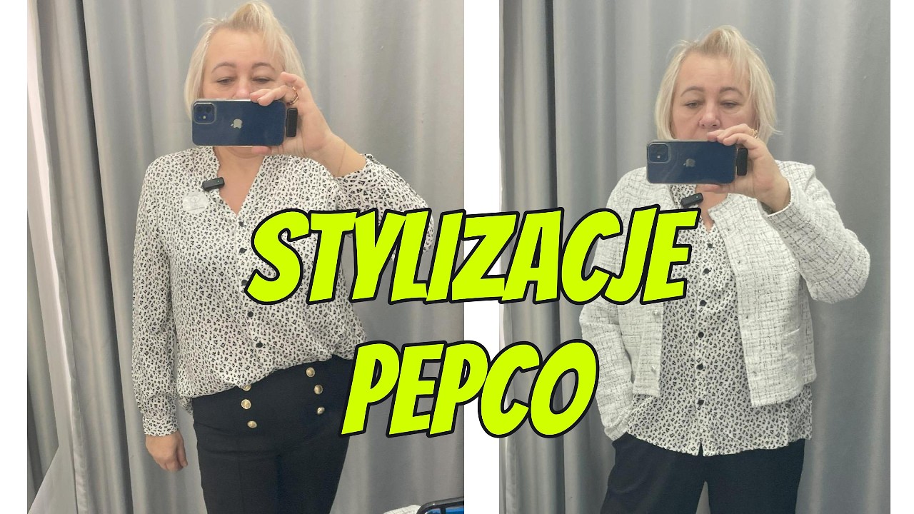 KOSZULE SPODNIE MIERZYMY PEPCO | SUPER MATERIAŁY | NOWOŚCI DAMSKIE STYLIZACJE DLA DOJRZAŁYCH