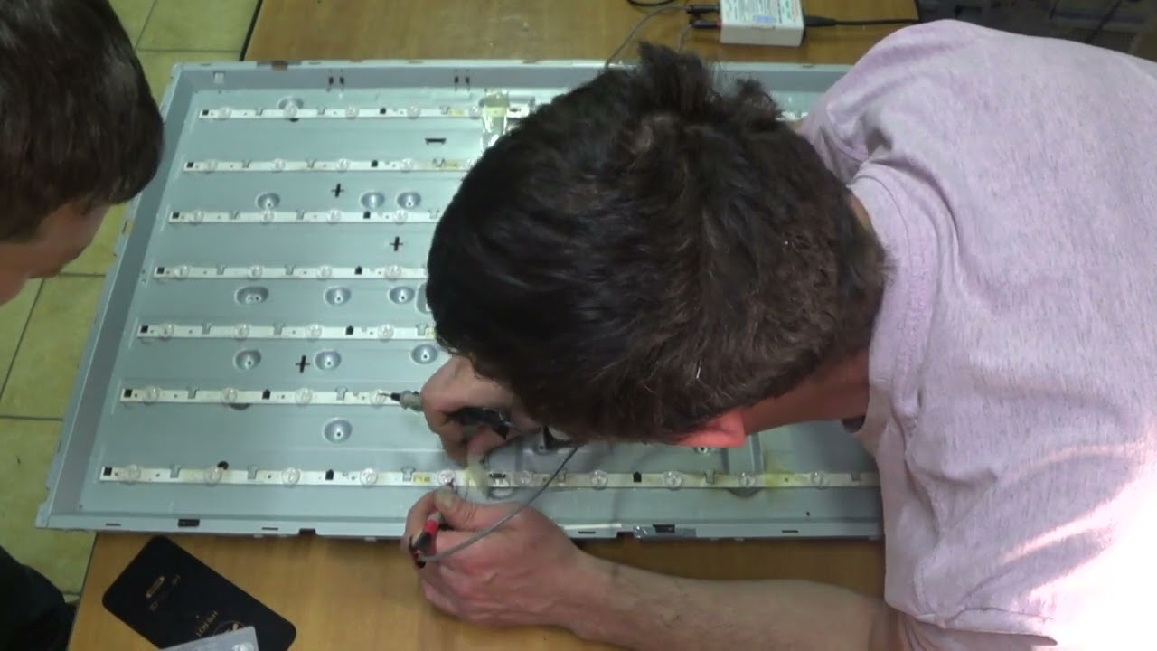 Бюджетный ремонт подсветки телевизора Samsung UE42F5000AK