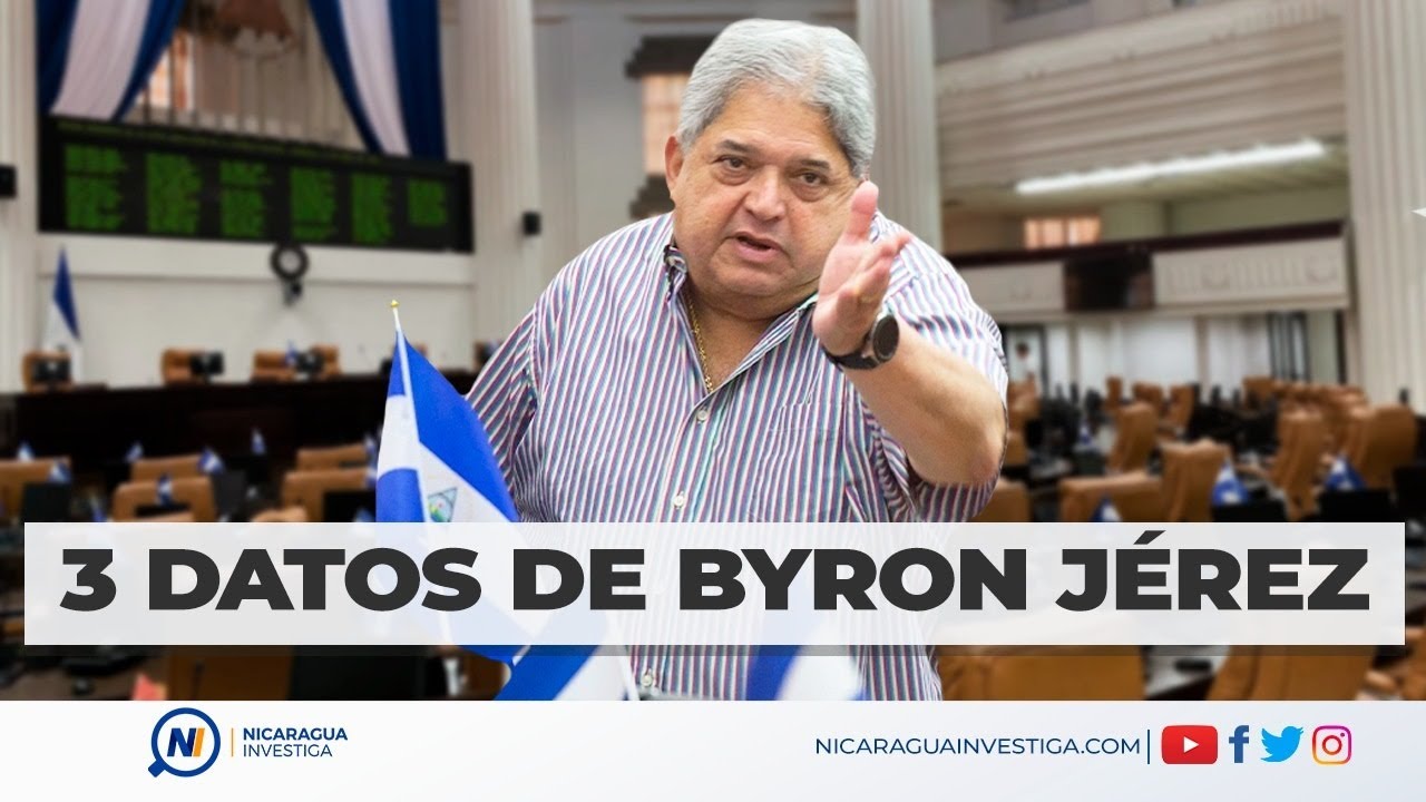 3 Cosas que no sabía de Byron Jérez, el nuevo sandinista