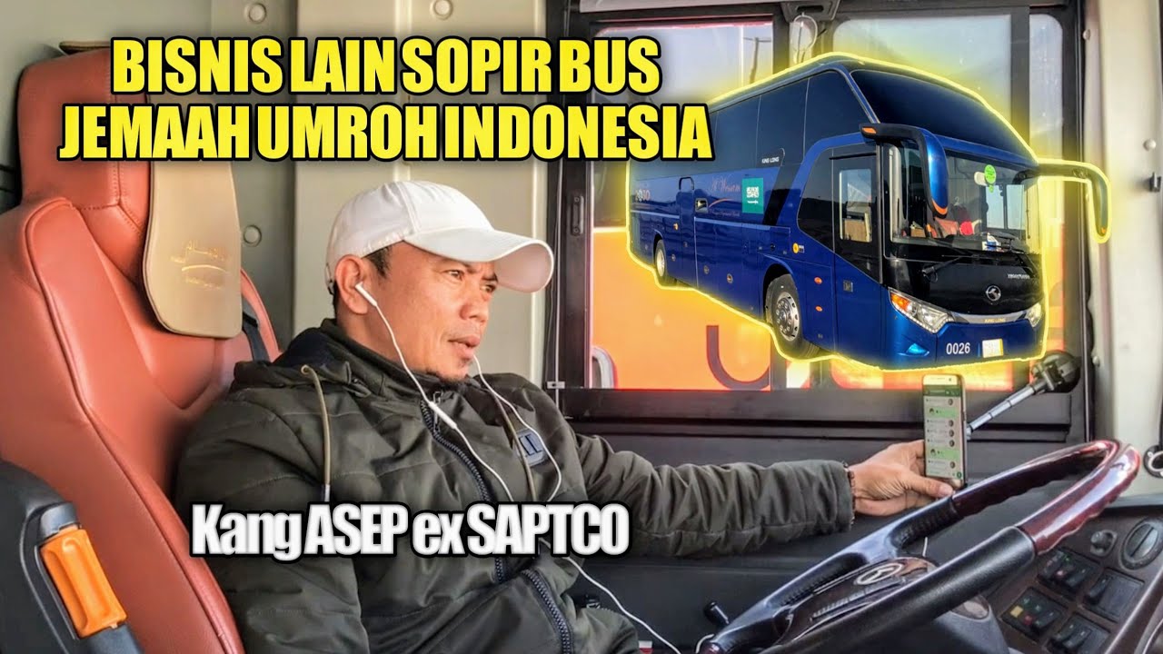 INI BISNIS TAMBAHAN SOPIR BUS JEMAAH UMROH DI ARAB SAUDI