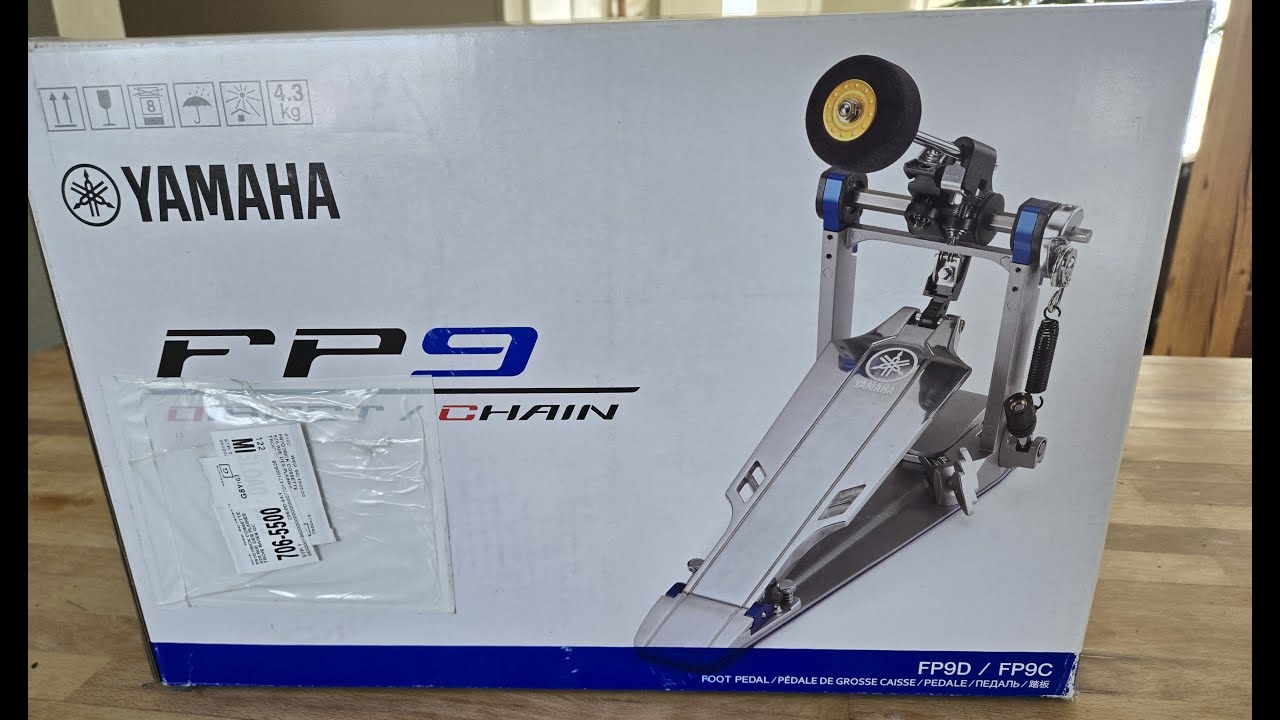 Déballons une Pédale Yamaha FP9C/ unboxing Yamaha FP9C Bass Drum pedal
