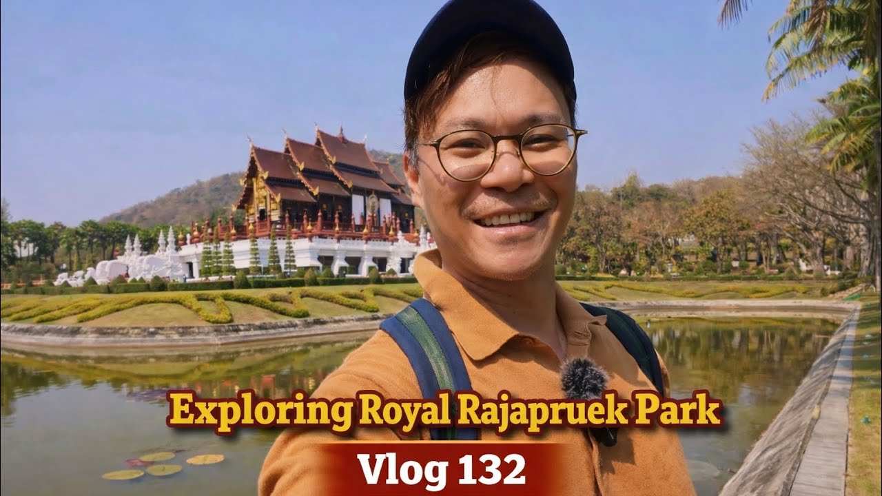 I Traveled Through Asia in One Day! | Exploring Royal Park Rajapruek, Vlog 132