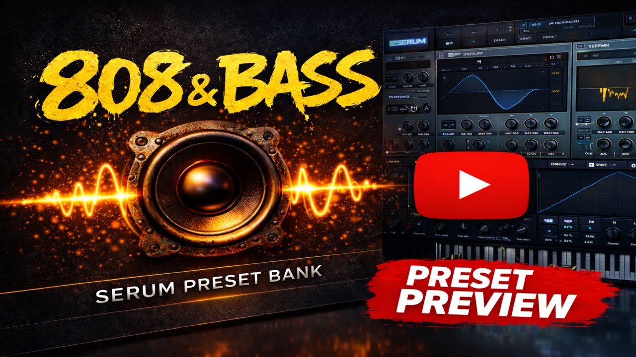 808 & Bass Presets for Serum (Preview) | Trap, Drill & Hip Hop