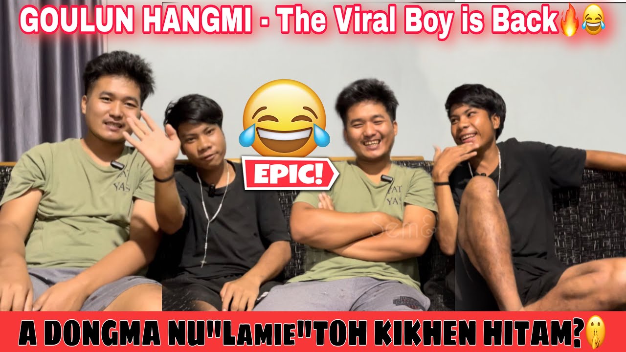 GOULUN HANGMI IS BACK🤣🔥Tuchan chu hoilank a um ham?💔Heartbroken ham?🤫🤣#funny 