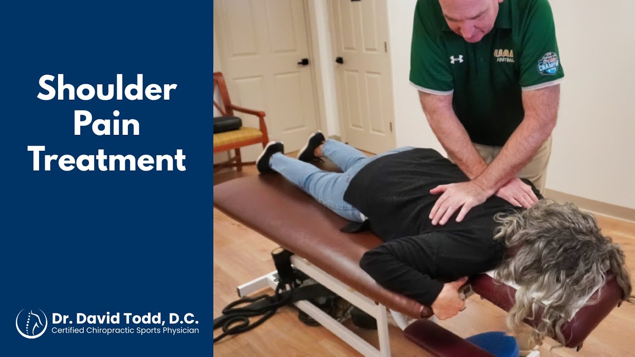 Shoulder Pain Treatment with Birmingham Chiropractor Dr. Todd