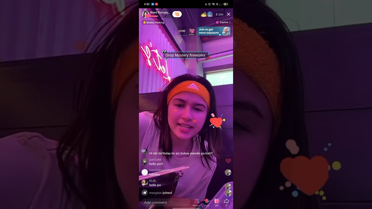 wardlive 🦋 7/13/23 konti lang na sr ko kasi nahuli nah ako sa live heheh pasensya