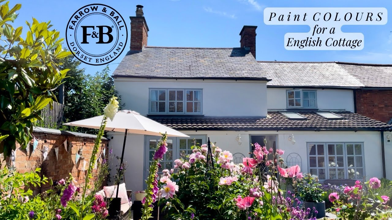 A Colourful Paint Journey Through A English Country Cottage