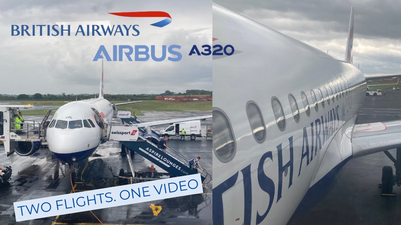TRIP REPORT | 2 Flights/1 Video | British Airways | London-Newcastle-London | Airbus A320