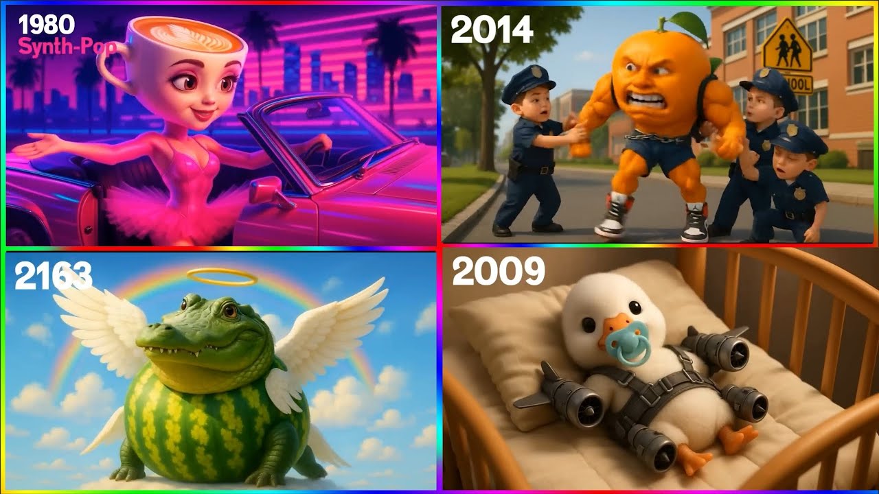 Tiles Hop Evolution by Year (1980–2163) 🎵🔥 | Mix Tiles Hop