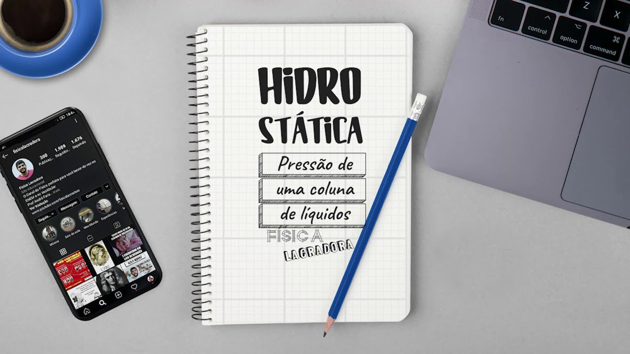 Hidrostática - Pressão de uma coluna de líquidos [Física Lacradora]