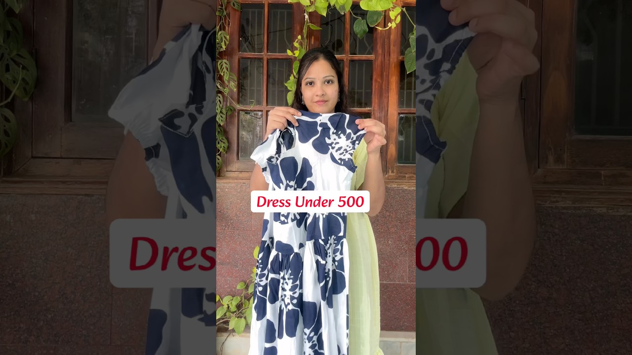 Maxi Dress under 300#shorts #ytshorts #youtubeshorts #trending #meesho #maxidress #haulvideo #viral