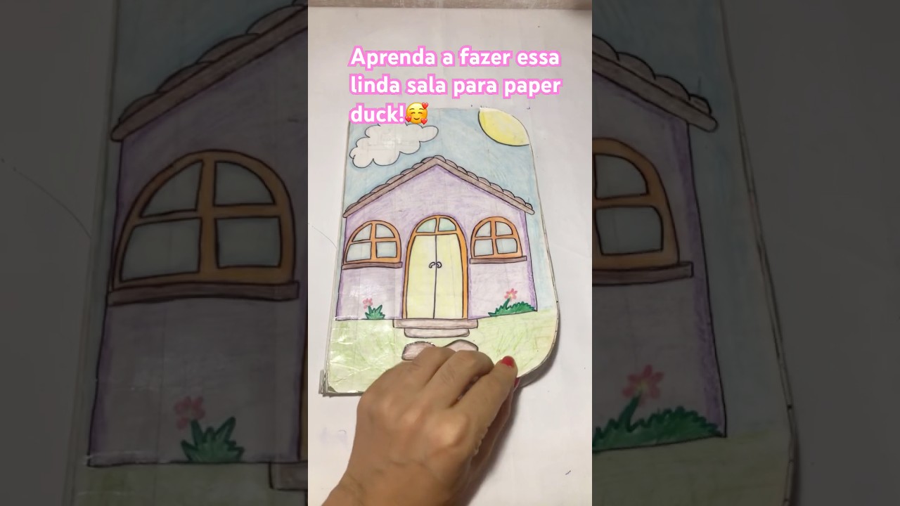 MINHA LINDA SALA: MEU PAPER DUCK #casinhapaperduck #paperduck #shortsyoutube #song